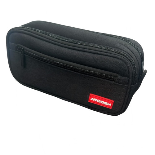 Black pencil case large - black,