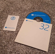 Windows 8 Pro original installation disc with valid windows Key 