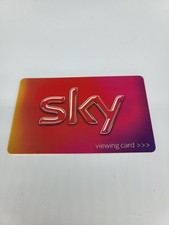 Sky Freesat viewing card