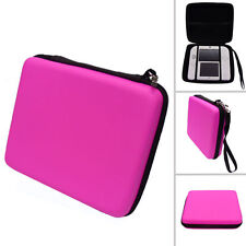 PINK- Carry Storage Hard Protective Case Cover For Nintendo 2DS Game With Zip