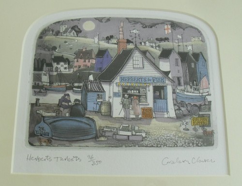 Framed ltd graham clarke - ed,