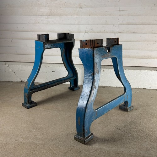 Pair antique industrial - of,