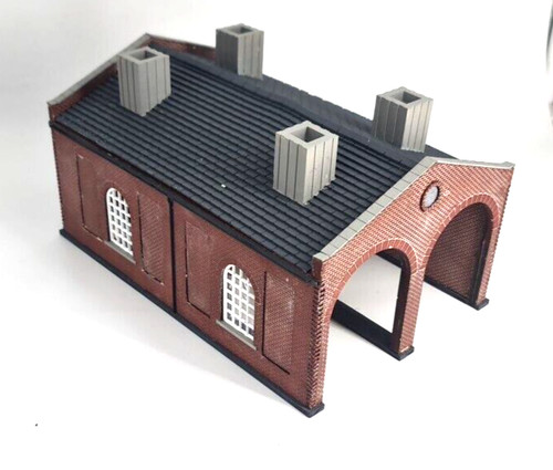 Double road engin shed - engin,