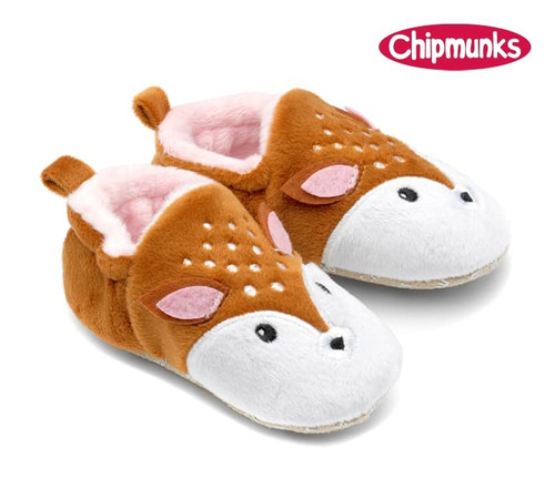Chipmunks new baby slippers - chipmunks,