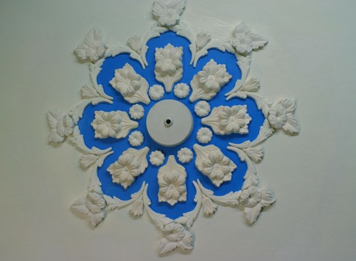 Plaster ceiling rose - rose/, design