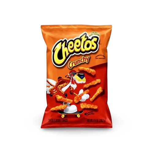 Cheetos cheese crunchy 226g - crunchy,