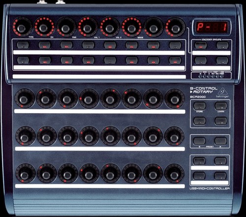 Behringer bcr 2000 - behringer, midi