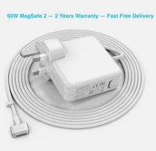 For Apple 60W MagSafe 2 Charger A1435 MacBook Pro Retina 13" 2012-2015 A1502 UK