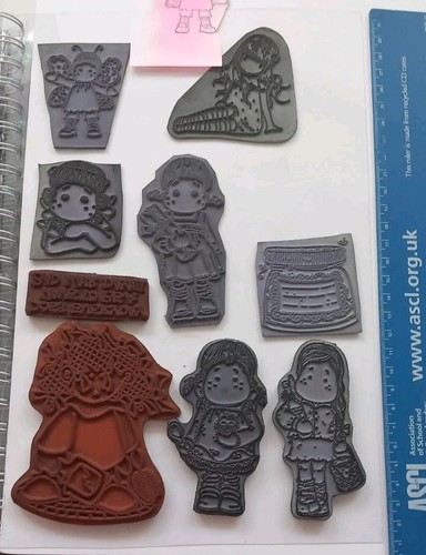 Magnolia tilda rubber stamps - tilda,
