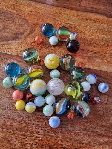 Vintage marbles - vintage,