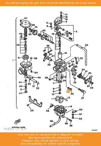 Yamaha gasket 5h0 - yamaha, gasket,