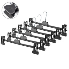 Black Plastic Clip Hangers -