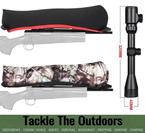 Rifle air gun scope cover - gun,