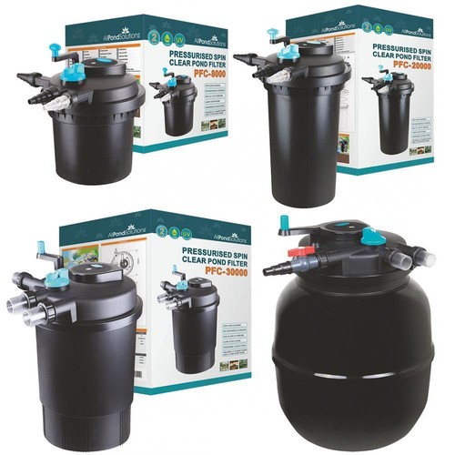 Pressurised koi pond filter - koi,