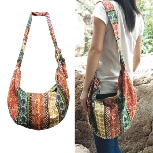 Women canvas crossbody bag - crossbody,