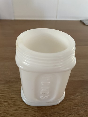 Milk glass white apothecary - milk,