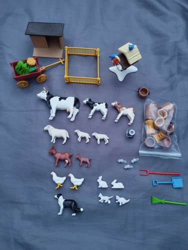 Playmobil farm animals and - animals,