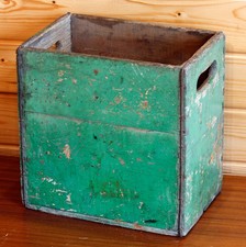 VINTAGE 30cm Wooden Storage