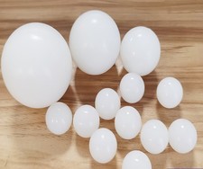White Solid Silicone Ball