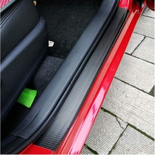 4X Carbon Fibre Car Door Sill