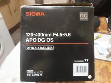 Sigma 120-400mm F4.5-F5.6 APO