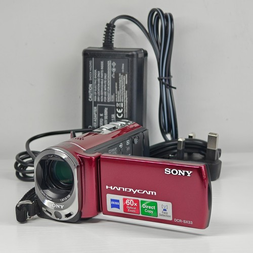 Sony handycam dcr sx33e - sony,