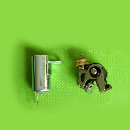 Condenser contact point - &,