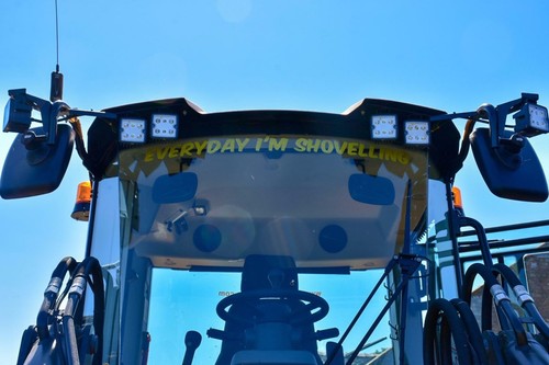 Tractor window decal - tractor,