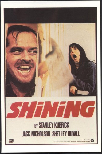 Movie poster postcard shining - movie, postcard: