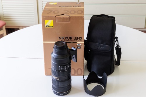 Nikon nikkor 70 200mm - af-s,