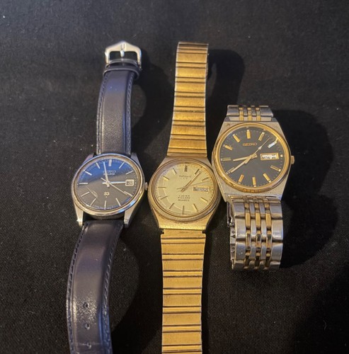 Seiko lucien piccard mens - 3x, /