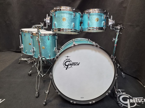 Gretsch turquoise sparkle - gretsch,
