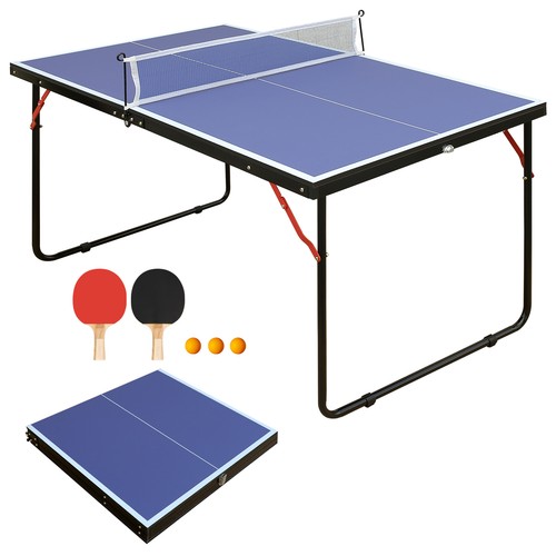 Foldable 5ft table tennis - table,