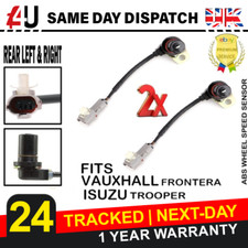 2X ABS SPEED SENSOR FOR VAUXHALL FRONTERA ISUZU TROOPER 1998-2004 REAR 10456230
