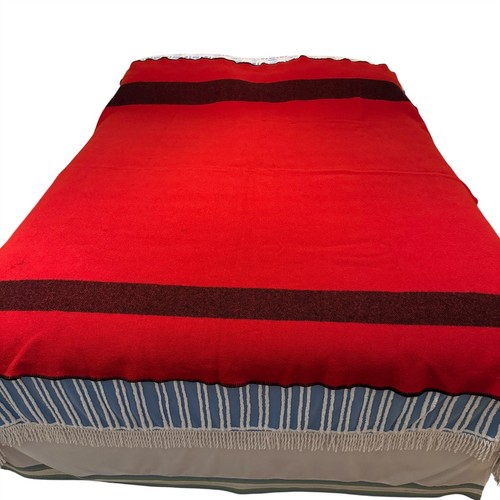 Ayers pure wool blanket red - pure,