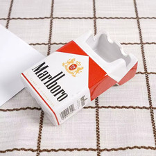 Marlboro Ceramic Cigerette Packet Ash Tray Vintage Style UK Stock
