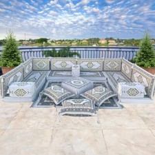 Modular Grey Arabic MAJLIS