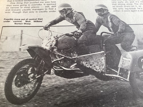 Norton wasp motocross sidecar - norton,