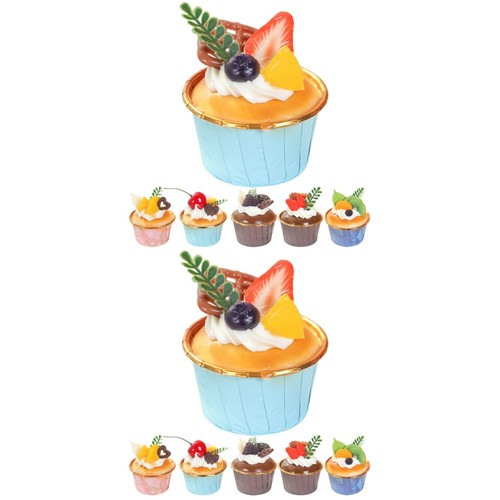 Pcs simulated cupcake - simulated,