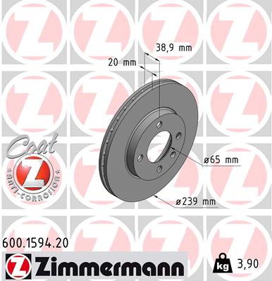 Brake disc for vw - vw, (svw)