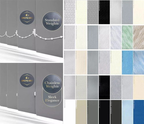 Vertical blind slats - vertical,