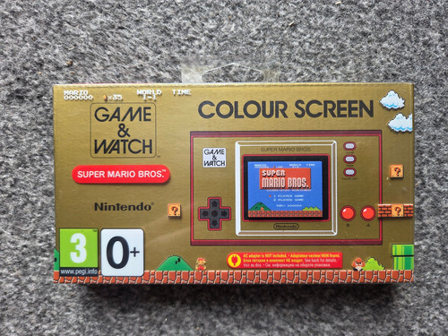 Nintendo game watch super - watch:,