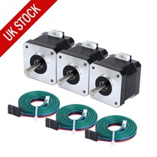 3x Nema 17 Stepper Motor 44Ncm