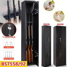 Luxury 6 Gun Cabinet Lockable