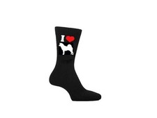 I Love Akita Socks, Akita Dog Owners Socks Novelty Gift