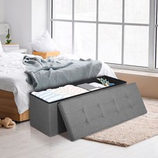 43" Storage Ottoman Bench