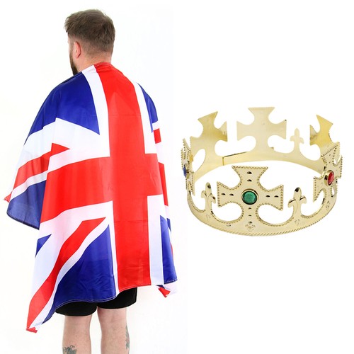 Union jack flag cape crown - flag, &