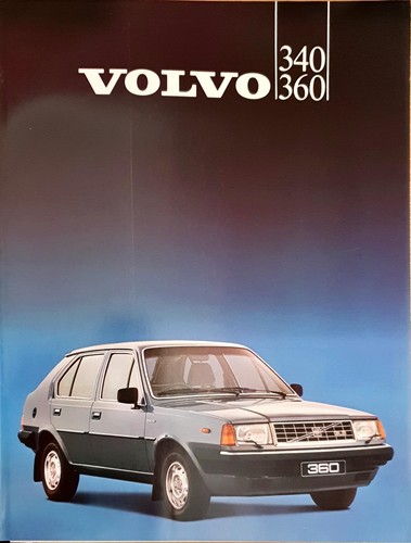 Volvo 340 360 brochure - volvo, 1983