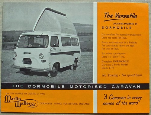 Austin morris dormobile - j4,