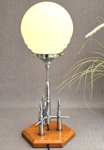Vintage art deco chrome - art,